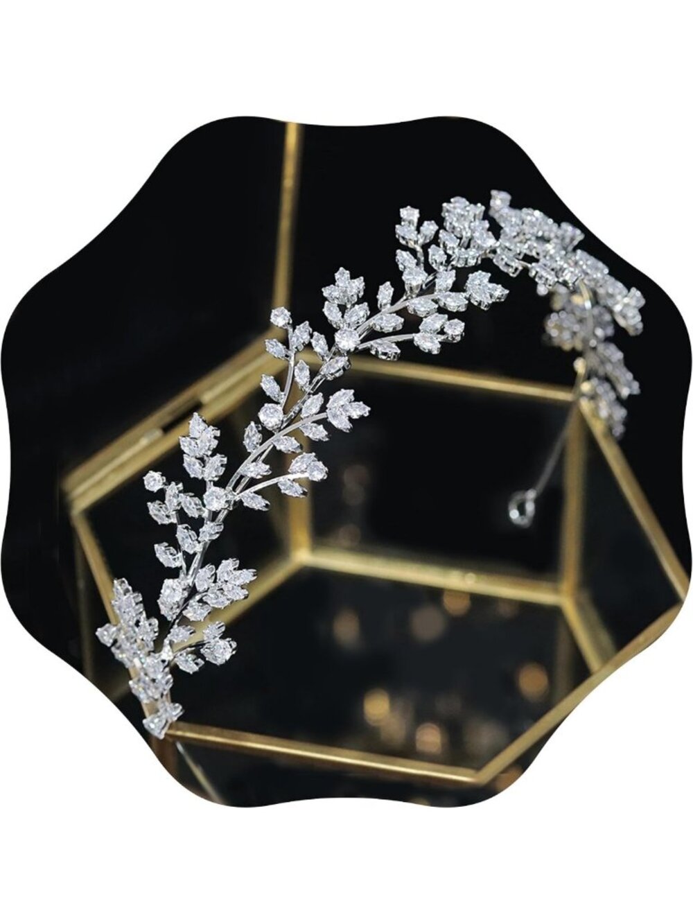 Elegant Bridal Headpieces | Cubic Zirconia Hair Accessories for Weddings